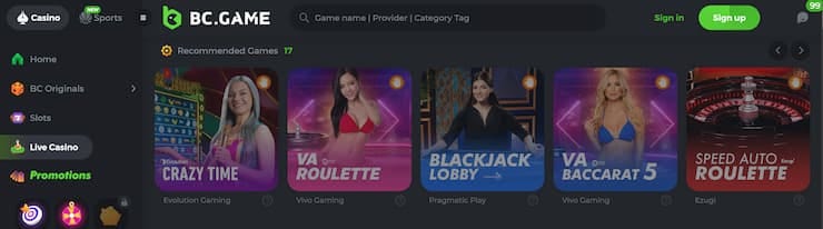 Experience the Thrill of BC.Game Casino in Thailand 15