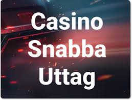 Casinon med Snabba Uttag En Guide till Snabba Vinster