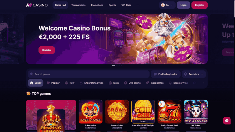 Utvärdering av NV Online Casino
